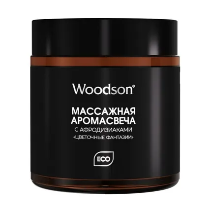 Фото №0 Массажная свеча WoodSon Цветочные фантазии, 100 мл (арт. WK34)