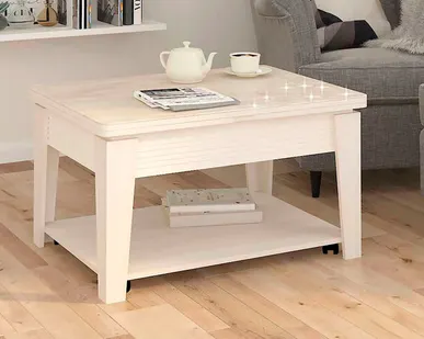 фото Журнальный стол-трансформер Агат 32.10 Астрид-Ваниль