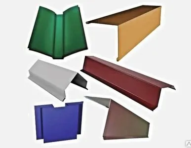 фото Угол внутренний цинк 100*100