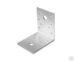 фото Уголок 70*70*55*2,0 крепежный цинк