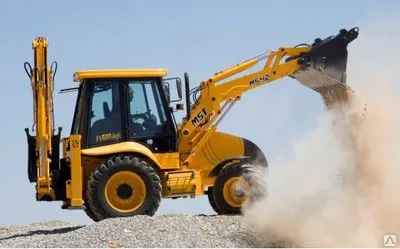 Фото №0 Экскаватор-погрузчик б.у. MST модель M542