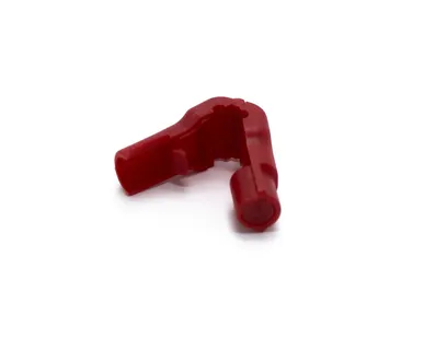 фото Противокражный замок на крючок d=4мм стоплок / Stop Lock пластиковый красный