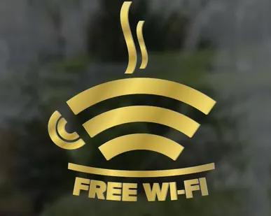 фото Наклейка «FREE Wi-Fi»