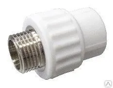 фото Муфта переходная с наружной резьбой 20 x 3/4" 100/25 Valfex