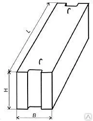 Фото №0 Блок фундаментный стеновой ФБС 9.4.6