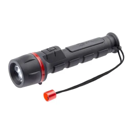 Фото №0 Фонарь R2AA обрезиненный (3LED 2хAA) ЭРА C0033735