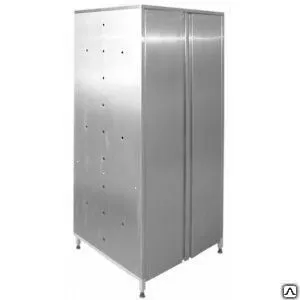 Фото №0 Шкаф из нержавеющей стали ДубльИ 1000х600х1800