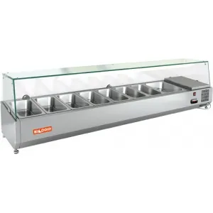 фото Витрина холодильная настольная HICOLD VRTG 1835 1/3