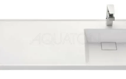 Фото №0 Раковина Акватон Лондри 105 1A72223KLH010 для установки над стиральной машиной правая