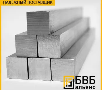 фото Квадрат стальной 10Х23Н18 (0Х23Н18) ГОСТ 2591-2006, ГОСТ 5949-75