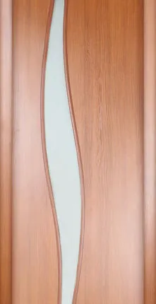 Фото №0 Дверное полотно "Волна" ПВХ-покрытие