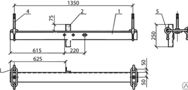 фото Траверса ТМ-6 для ЛЭП