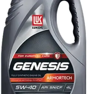 фото Моторное масло LUKOIL 3148675 5W-40 синтетическое 4 л