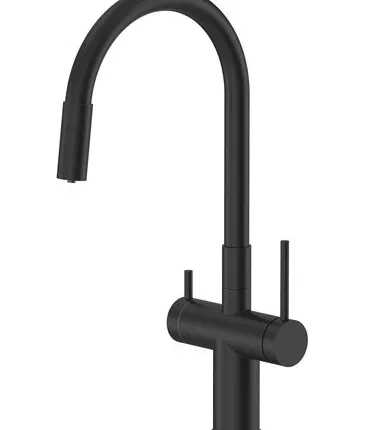 Фото №0 Смеситель для кухни Santek Энсо под фильтр, гибкий излив WH5A43127N001 черный