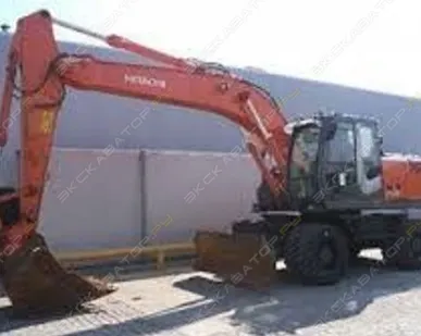 фото Аренда колесного экскаватора Hitachi ZX210W-3, Москва