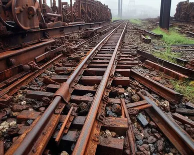 фото ЖД лом