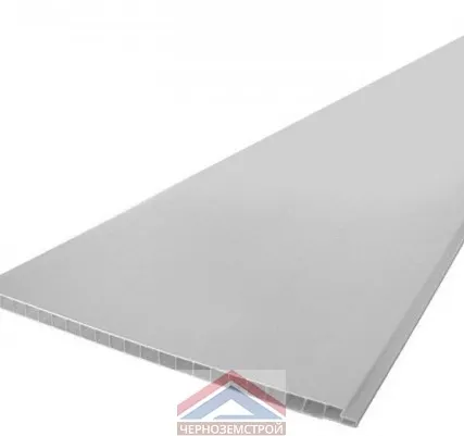 Фото №0 Панель ПВХ Белая матовая 0,25х2,7 м (8мм)