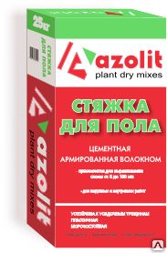 фото Стяжка для пола Азолит