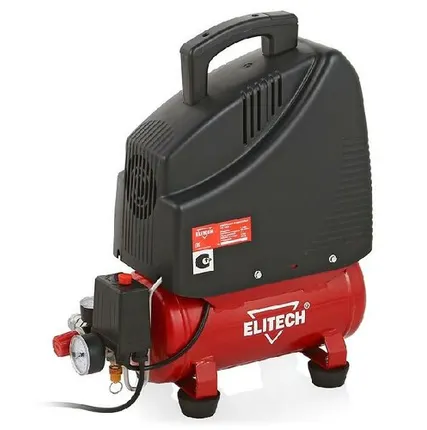 Фото №0 Компрессор безмасляный Elitech КПБ 190/6 179919