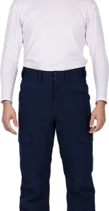 фото Брюки мужские утепленные ACTIVE, синий-черный