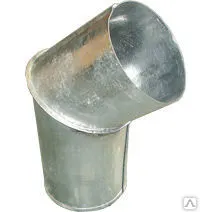 фото Колено оцинкованное 110
