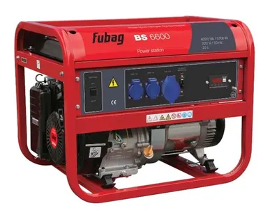 фото Бензиновая электростанция Fubag BS 5500