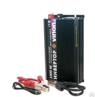 фото Преобразователь напряжения 12/220V 1000W металл. Vinon
