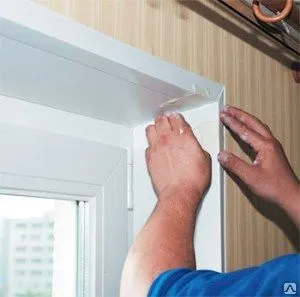 Фото №0 Монтаж откосов из ПВХ,МДФ