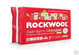 фото Утеплитель ROCK WOOL Лайт Баттс Скандик