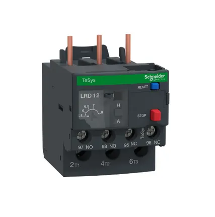 Фото №0 Тепловое реле перегрузки 5.5-8A Schneider Electric, LRD12
