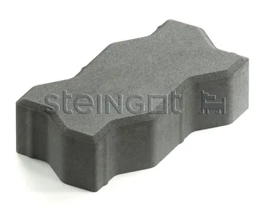 фото Тротуарная плитка Steingot 225х112,5х60 "Зигзаг" Серия "Практик 60"