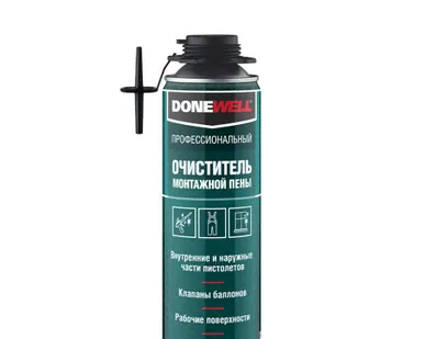 фото Очиститель монтажной пены DoneWell 650мл/330гр