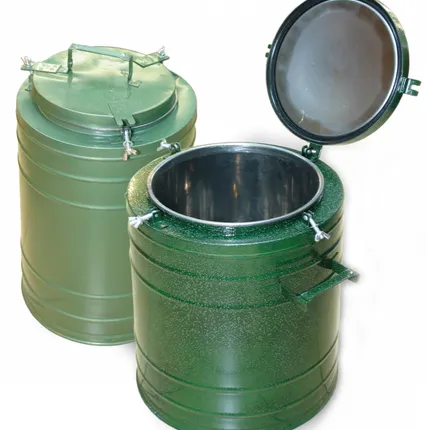 Фото №1 Термос ТГ-4, ТГ-6, ТГ-9, ТГ-12, ТГ-18, ТГ-24, ТГ-25,ТГ-36.  Термос для еды с широким горлом металлический армейский колба нержавейка емкость на 4, 6, 9, 12, 18, 24, 25, 36 литров.