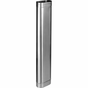 фото Труба 100х200, L=1000 мм, AISI 321 0,5мм (Вулкан)