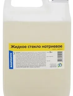 фото Жидкое стекло BAUPROFFE Жидкое Стекло BAUPROFFE 5л