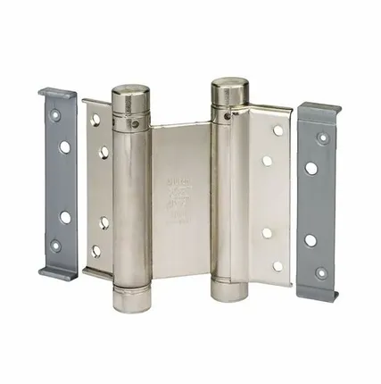 Фото №0 Петля барная 100 мм. для деревянных дверей до 34 кг., никель