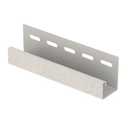 Фото №0 J-trim (ЮП) Стоун Хаус "S-Lock Клинкер" Дымчатый 3 050 мм