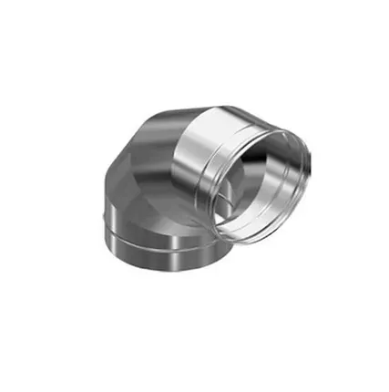 Фото №0 Колено D 115*90 нерж. 0,8мм