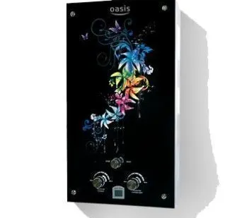 фото Газовый проточный водонагреватель «Oasis серия Glass RG20»