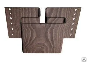 фото H-профиль Docke для сайдинга Wood Slide