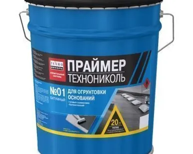фото Праймер битумный ТехноНИКОЛЬ №1(готовый) 20л