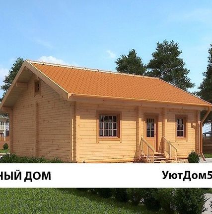 Фото №0 Сруб дома 9х9 из профилированного бруса