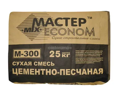 фото Цементно песчаная смесь м200 мастер
