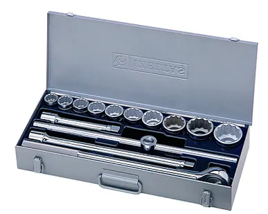 фото Набор торцевых головок, дюймовых 3/4" 12-гранных , 14 предмет, 1419006114, IZELTAS, 13000000935