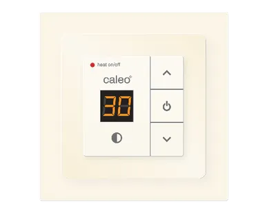 фото Терморегулятор CALEO 720 бежевый с адаптерами,