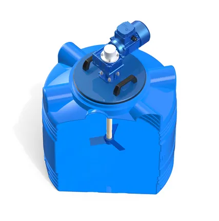 Фото №6 Емкость V 200 литров с лопастной мешалкой