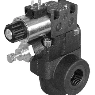 фото RQM5-W6/A/60N-D24K1- Клапан предохранительный с электрическим управлением с разгрузкой, давление настройки 10-350 Бар, расход 250 л/мин, 1 установленное значение давления и разгрузка при отключенном электромагнитном клапане, 24V DC