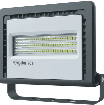 Фото №0 Прожектор светодиодный 14 148 NFL-01-70-6.5K-LED 70Вт 6500К IP65 5950лм черн. Navigator 14148