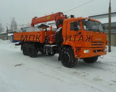 фото Камаз 43118 с кму Palfinger inman it-180