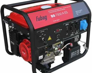 фото Генератор бензиновый FUBAG BS 7500 A ES (641031)